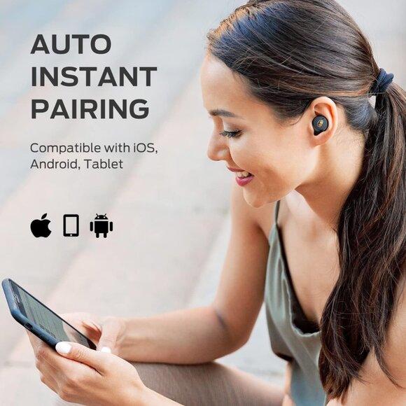 Brand New Monster N-Lite 200 AirLinks Wireless Earbuds/Black - Picture 5 of 9